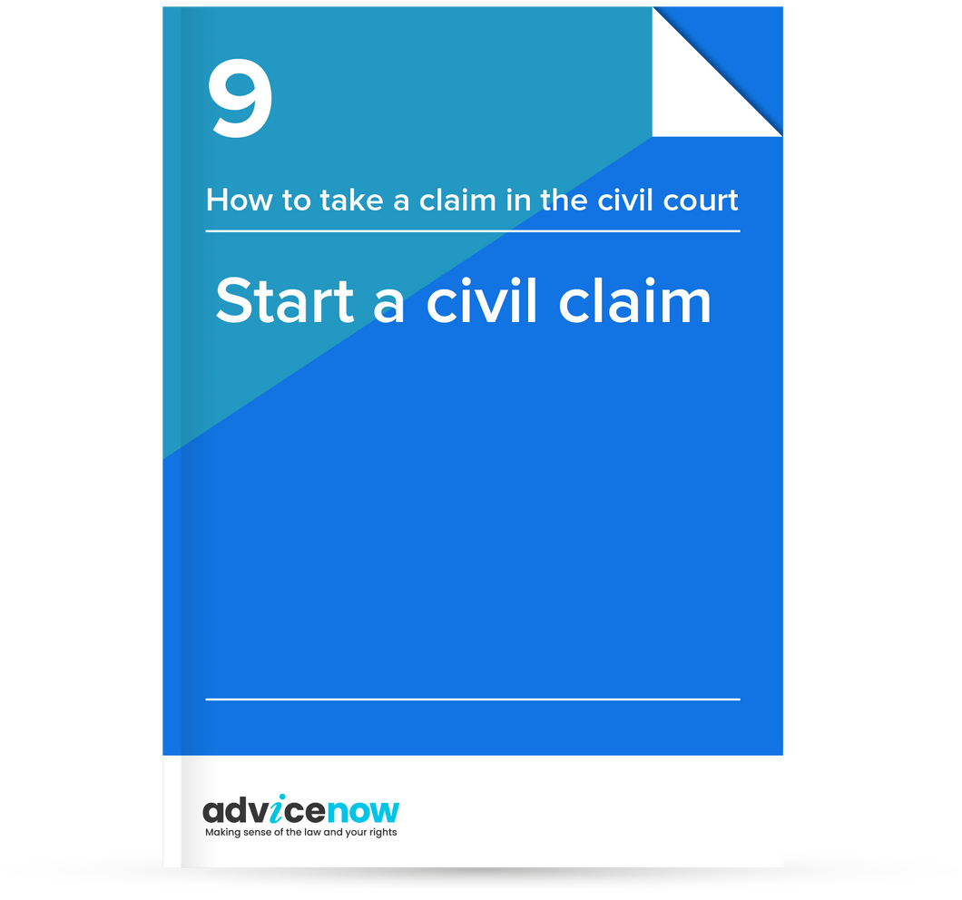 How to start a civil claim - Digital guide