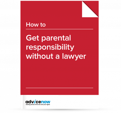How to apply for parental responsibility without the help of a lawyer - Printed guide