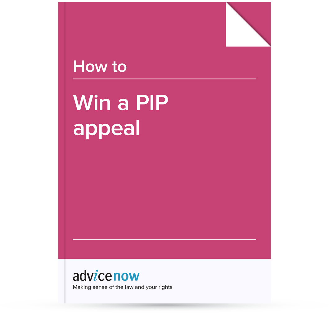 Appeal a PIP decision - Printed guide